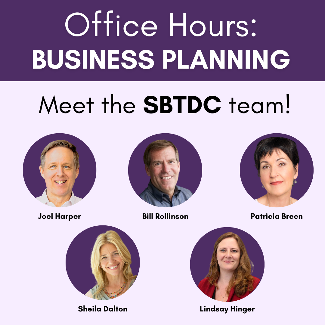 Office Hours SBTDC ALL Office Hours SBTDC ALL
