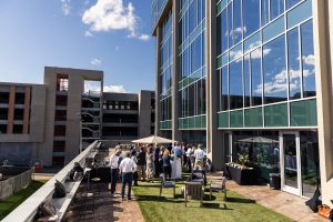 Outside patio of the Junction